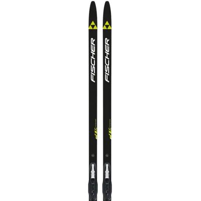 Sci Di Fondo Classica Fischer Twin Pelle Sport EF + Attacchi (194cm - Nero) Sci Di Fondo Classica Fischer Twin Pelle Sport EF + Attacchi (194cm - Nero)