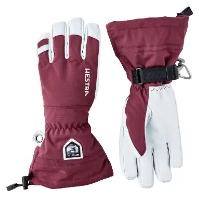 Guanti Hestra Army Leather Heli Ski Sci (7 - Bordeaux) taglia 7 Guanti Hestra Army Leather Heli Ski Sci (7 - Bordeaux) taglia 7