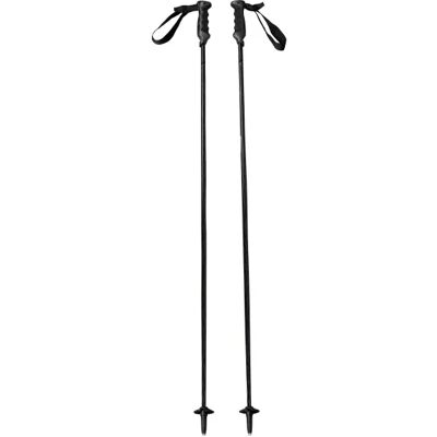 Bastoncini da sci in carbonio Komperdell (115cm - Nero) Bastoncini da sci in carbonio Komperdell (115cm - Nero)