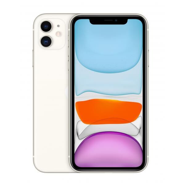 Apple Iphone 11 15,5 Cm (6.1") Doppia Sim Ios 14 4g 128 Gb Bianco