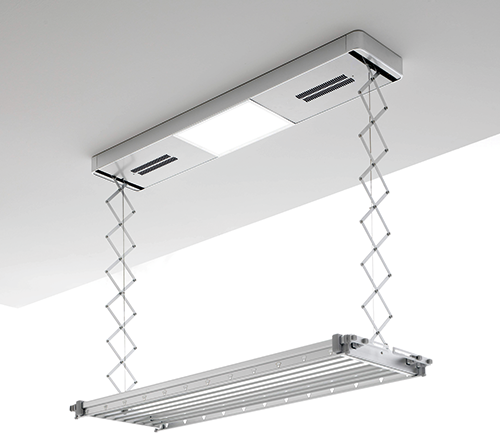 foxydry pro stendibiancheria riscaldante da soffitto telecomandato pro-150