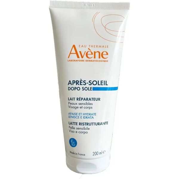 avene (pierre fabre it. spa) avène latte doposole ristrutturante lenitivo 200ml