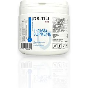 TILAB Srl Magnesio Gluconato T-mag supreme polvere 240 Gr Dr.Tili