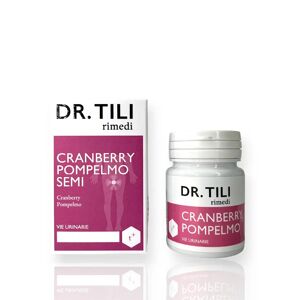 TILAB Srl Integratore Cranberry e Semi di Pompelmo 40 Compresse Dr.Tili