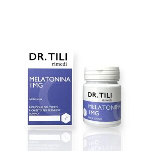 TILAB Srl Melatonina pura 1mg 100 Compresse Dr.Tili