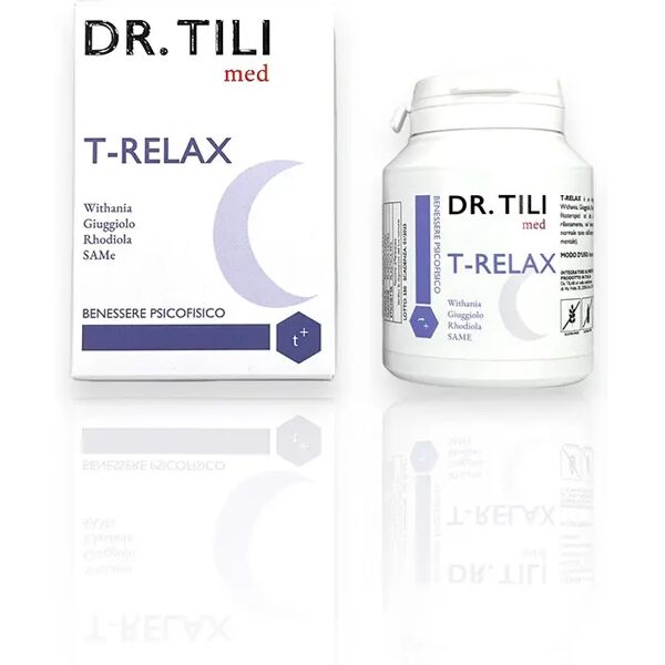 tilab srl integratore t-relax 60 capsule dormire bene dr.tili