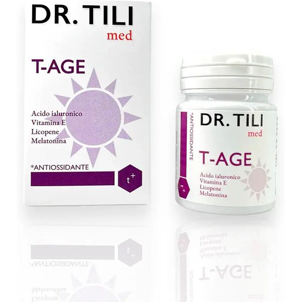 tilab srl t-age integratore antiossidante 30 capsule dr.tili