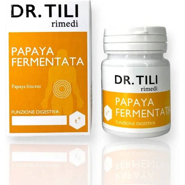 tilab srl papaya fermentata integratore 30 compresse dr.tili