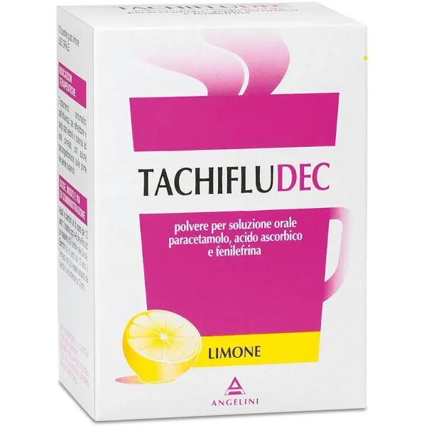 angelini spa tachifludec limone polvere 10 bustine