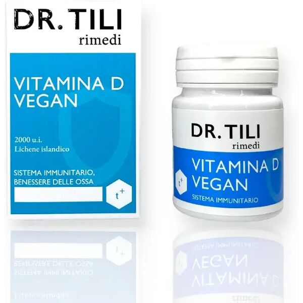 tilab srl integratore vitamina d vegan 2000 u.i. 60 compresse dr.tili