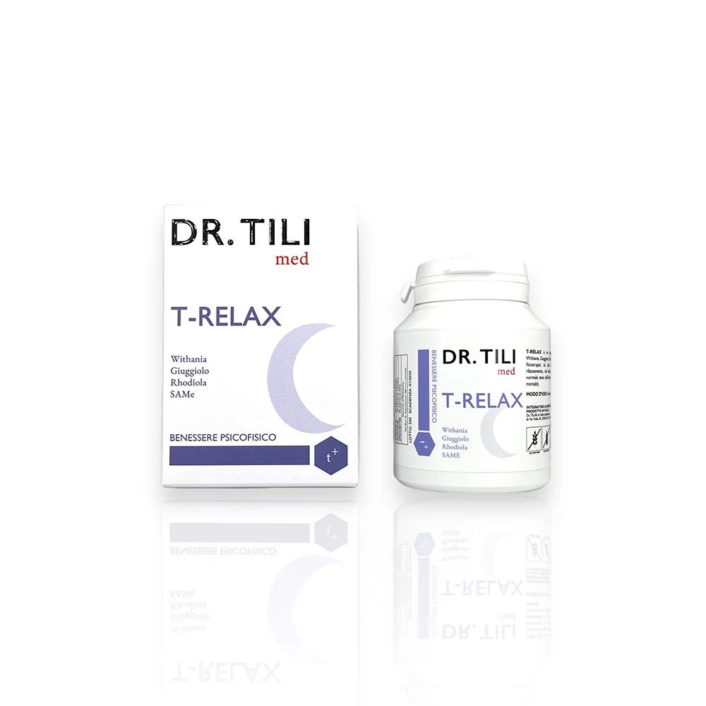 tilab srl integratore t-relax 60 capsule dormire bene dr.tili