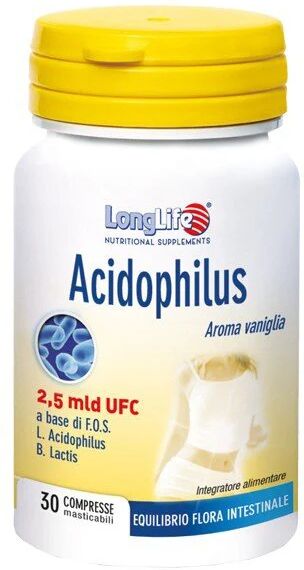 Phoenix LONGLIFE ACIDOPHILUS 30 COMPRESSE MASTICABILI