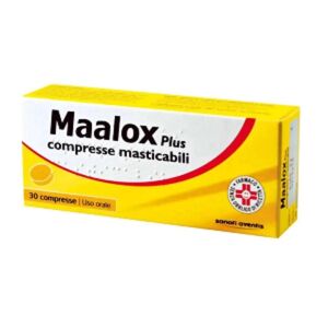 SANOFI SpA Maalox plus 30 compresse masticabili