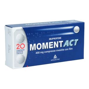 ANGELINI SpA Momentact 400 mg analgesico 20 compresse