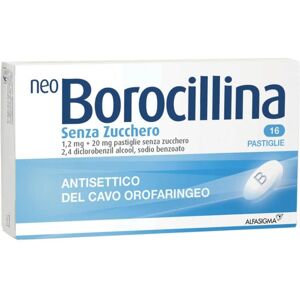 ALFASIGMA SPA NeoBorocillina Senza Zucchero 16 Pastiglie