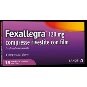 SANOFI SpA FEXALLEGRA*10CPR RIV 120MG