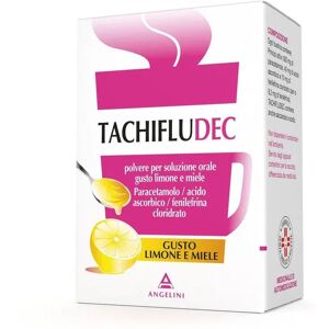 ANGELINI SpA Tachifludec Limone e Miele Polvere 10 Bustine