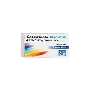 JOHNSON & JOHNSON SpA LEVOREACT OFTA*COLL 4ML 0,5MG/