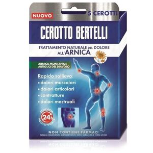 KELEMATA Srl Bertelli Cerotto Arnica Astuccio 5 Pezzi