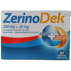 SANOFI SpA ZERINOACTIV*20CPR 200MG+30MG