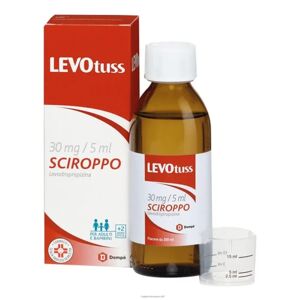 DOMPE' FARMACEUTICI SpA Levotuss Sciroppo 30 mg/5 ml Levodropropizina 200 ml