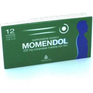 ANGELINI SpA Momendol 200mg Antinfiammatorio 12 Compresse Rivestite