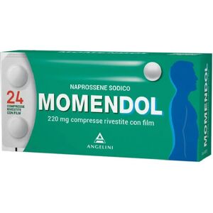 ANGELINI SpA Momendol 200mg Antinfiammatorio 24 Compresse Rivestite