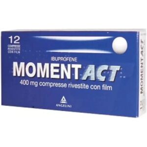 ANGELINI SpA Momentact 400 mg Analgesico 12 Compresse