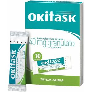 DOMPE' FARMACEUTICI SpA Okitask 30 bustine granulato 40 mg.