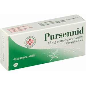 GLAXOSMITHKLINE C.HEALTH.SpA Pursennid 30 Compresse Lassative 12 mg