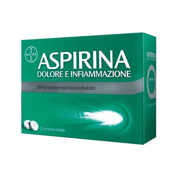 bayer spa aspirina dolore inf*20cpr500mg