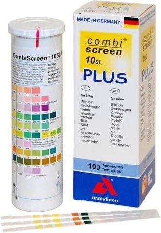 analyticon combiscreen10 sl plus 100 stick urine test