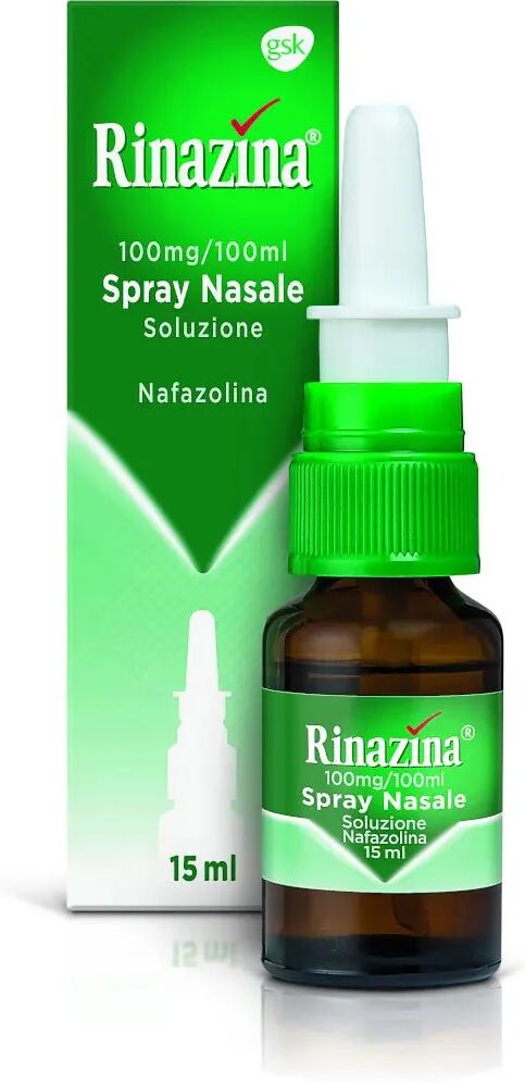 glaxosmithkline c.health.spa rinazina spray nasale decongestionante 15ml 0,1%