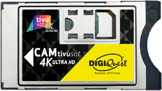 digiquest bundletvsat4k  cam tivÃ¹sat 4k ultra hd modulo di accesso condizionato (cam)