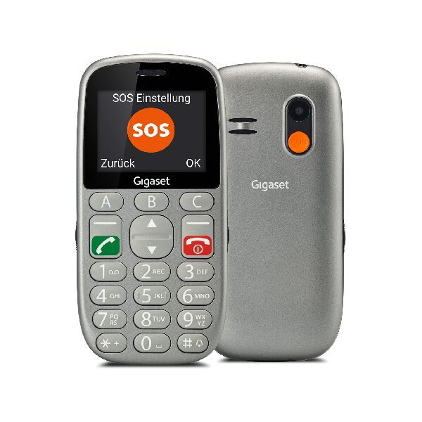 siemens gl390  gl390 5,59 cm (2.2) 88 g argento telefono cellulare basico