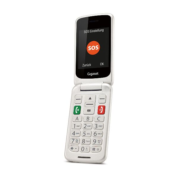 siemens gl590white  gl590 7,11 cm (2.8) 113 g bianco telefono per anziani