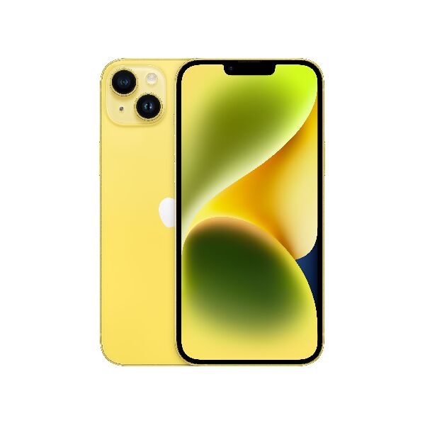 apple mr6d3qla  iphone 14 plus 256gb giallo