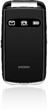 brondi amico favoloso  amico favoloso 7,11 cm (2.8) nero telefono di livello base