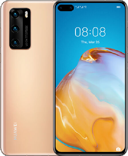 huawei p40  p40 15,5 cm (6.1) dual sim ibrida android 10.0  mobile services (hms) 5g usb tipo-c 8 gb 128 gb 3800 mah oro - garanzia itali