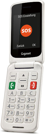 siemens gl590white  gl590 7,11 cm (2.8) 113 g bianco telefono per anziani