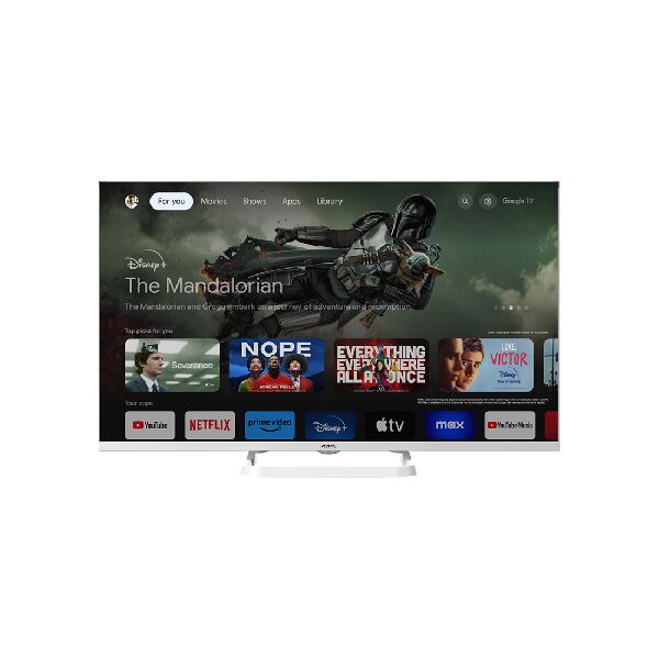 saba sa32w79gtv tv led sa32w79gtv 32hd ready dvbt2/s2 google tv bianco