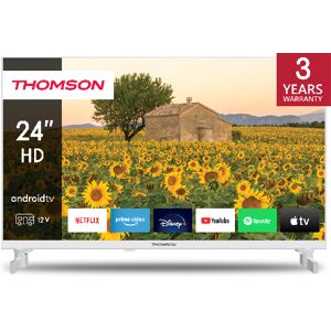 Thomson 24ha2s13cw Tv Led 24hd Ready T2/s2 Smart Android 12v Bianco