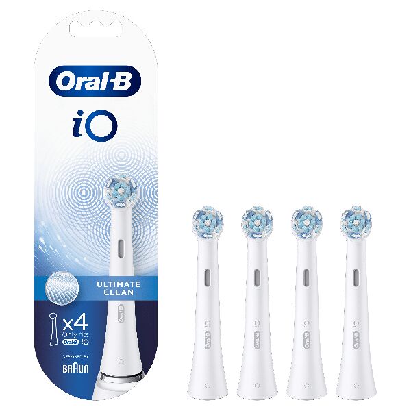 oral-b 80335623  io ultimate clean io testine di ricambio ultimate clean. 4 pezzi