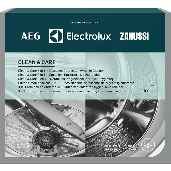 electrolux m3gcp400 decalcificante sgrassatore per lavatrici