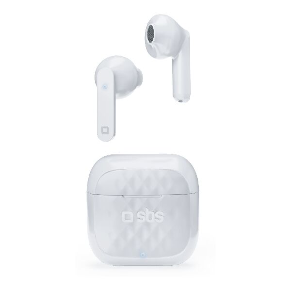 sbs teearairfreetwsbtw  tws air free cuffie true wireless stereo (tws) in-ear musica e chiamate base di ricarica bianco