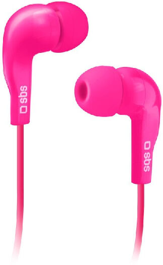 sbs teinearpl  auricolari filo stereo in-ear studio mix 10, jack 3,5 mm con microfono e tasto alla risposta