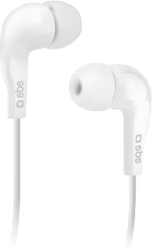 sbs teinearwl  auricolari filo stereo in-ear studio mix 10, jack 3,5 mm con microfono e tasto alla risposta