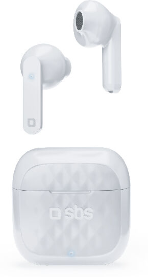 sbs teearairfreetwsbtw  tws air free cuffie true wireless stereo (tws) in-ear musica e chiamate base di ricarica bianco