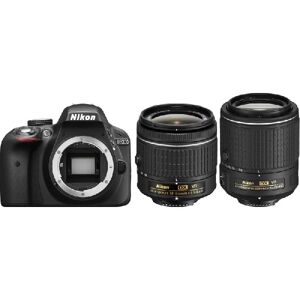 Nikon D3300 18-55 55-200 Vr