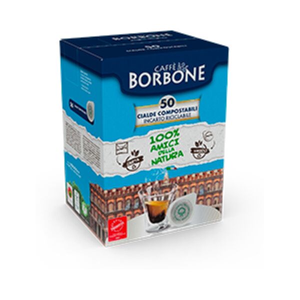 caffe borbone 44bblupalaznobil050n caffÃ¨ borbone cialda miscela nobile - confezione da 50 pezzi